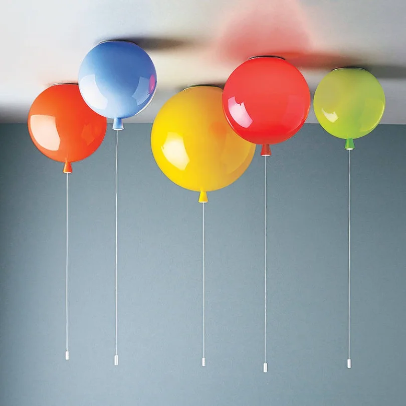 Led Balloon Light - クリエイティブなバルーン型シーリングランプ,室内照明,装飾シーリングライト,寝室,レストラン,廊下に最適