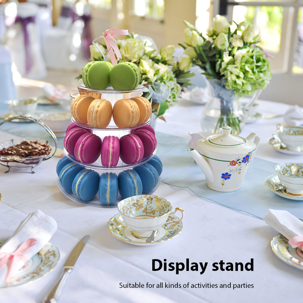 Cupcake Stand Tier - 4/6段マカロンディスプレイスタンドホルダー、マカロンカップケーキデザート収納トレイラック、アフタヌーンティー、ウェディングパーティー用
