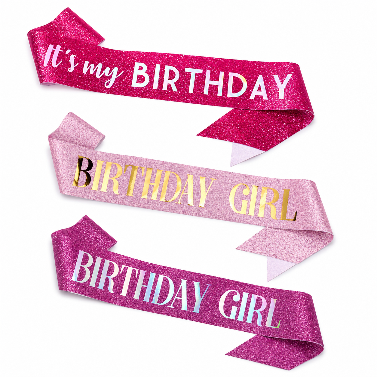 Event Party - 1PC 女性用誕生日サッシュ、パーティーコスチュームの写真撮影用小道具として最適です。