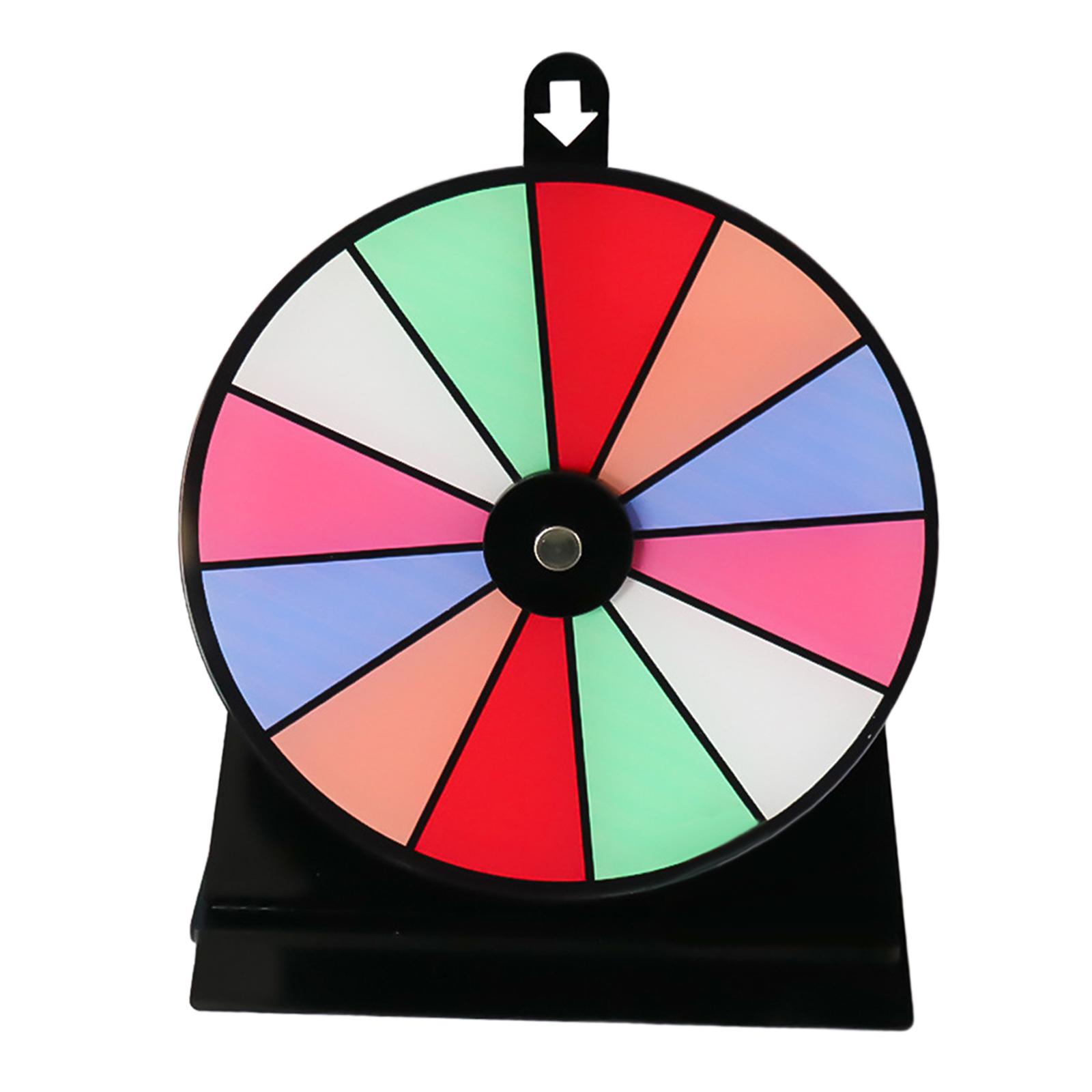 Party Event Supply Store - カラーローテーションホイールパーティー用品ルーレットホイールクラブレストランストアパーティーパーティー割引イベントラッキーゲームホイール