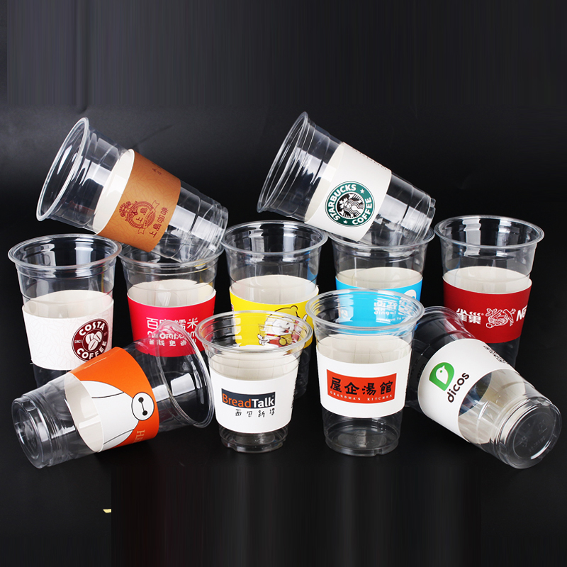 Party Event Supplier - 使い捨てのパーソナライズされたカップスリーブ,段ボール紙,コーヒー,紅茶,ジュース用,サイズ調整可能,カスタムサプライヤー,1000個