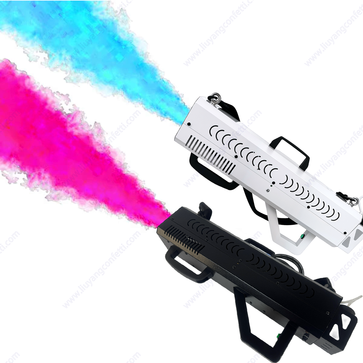 フォグガンマシン スプレー ポータブル ウェディングキャノン - Confetti Cannon Tube のレビューと価格