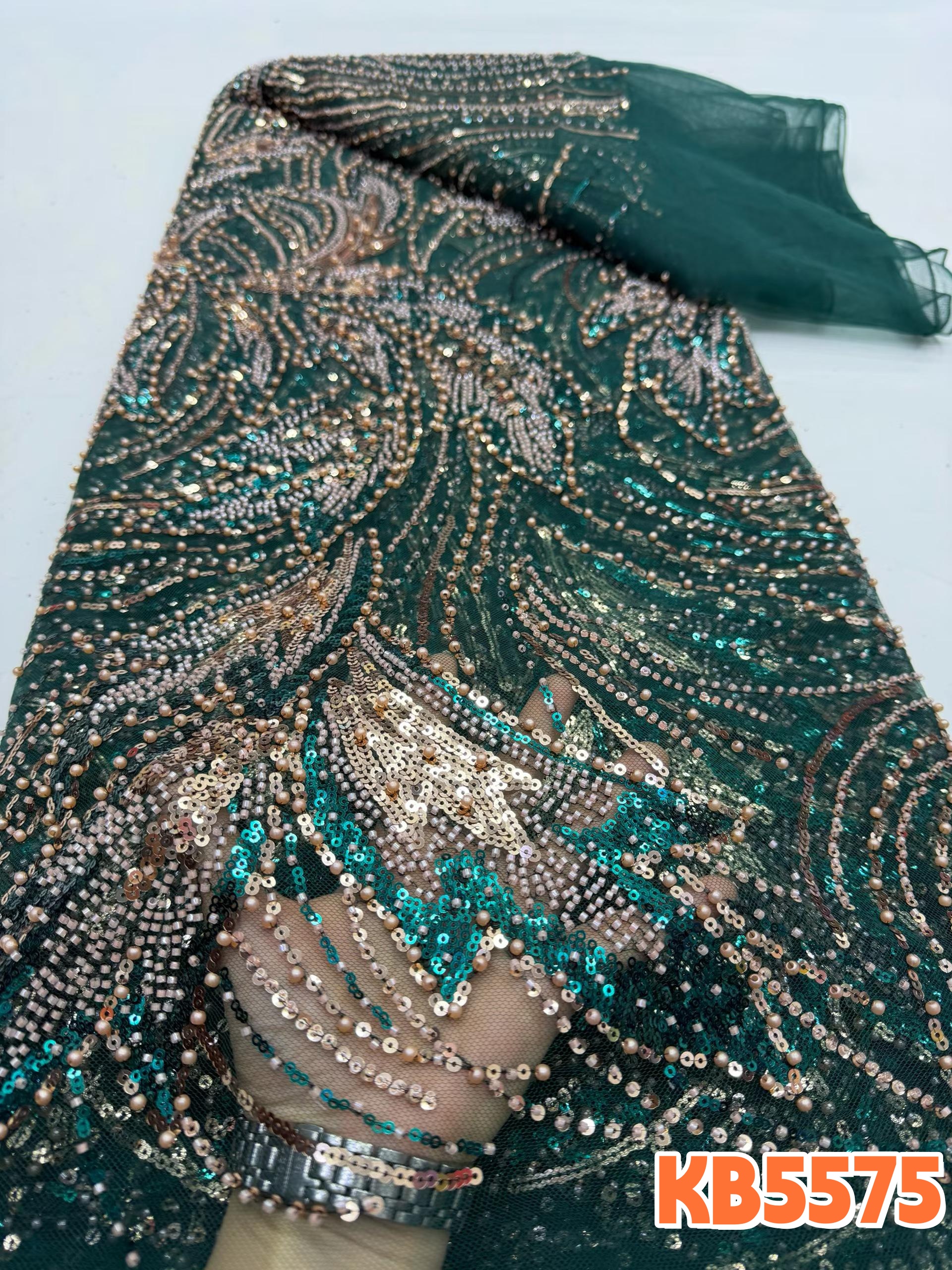 YALISI 5 ヤードシーケンスレース生地ゴールドビーズチ - Glitter Tablecloth のレビューと価格