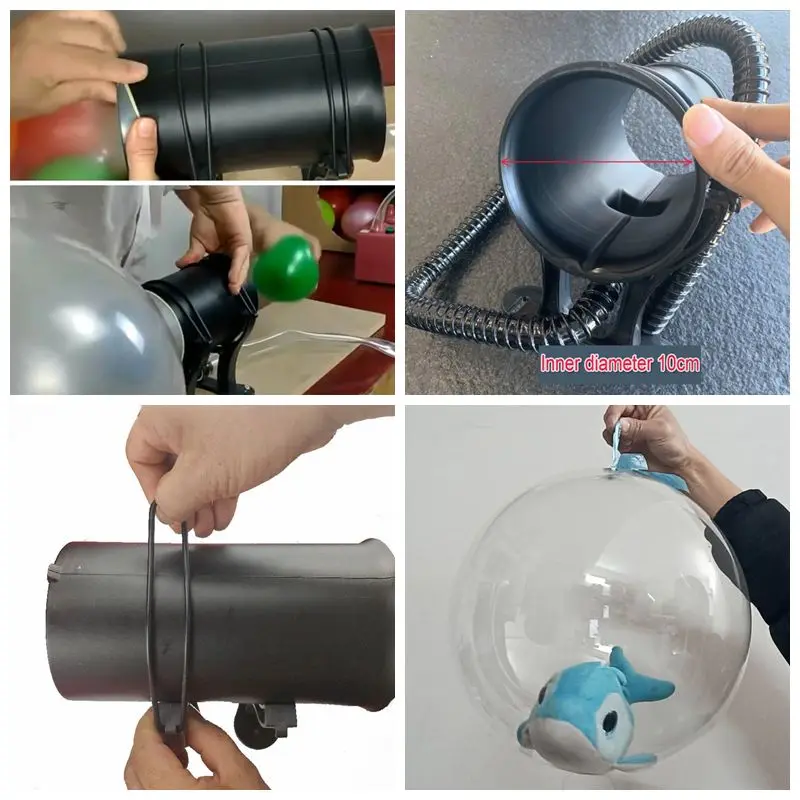 出生前または誕生日パーティーのためのバルーンプラスチックマシ - Balloon Pump Hand のレビューと価格