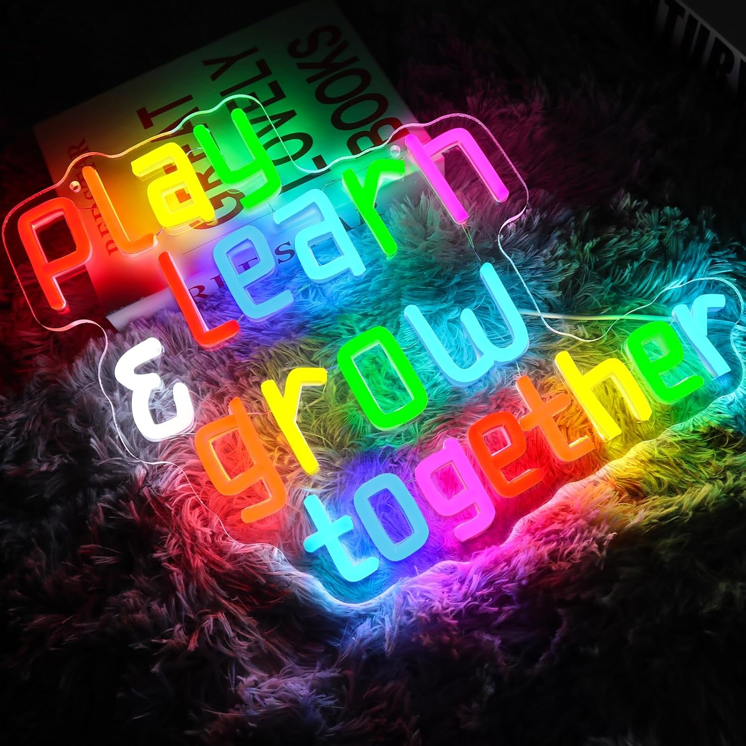 Play Learn Grow Together ネオンサイ - Neon Sign Party のレビューと価格