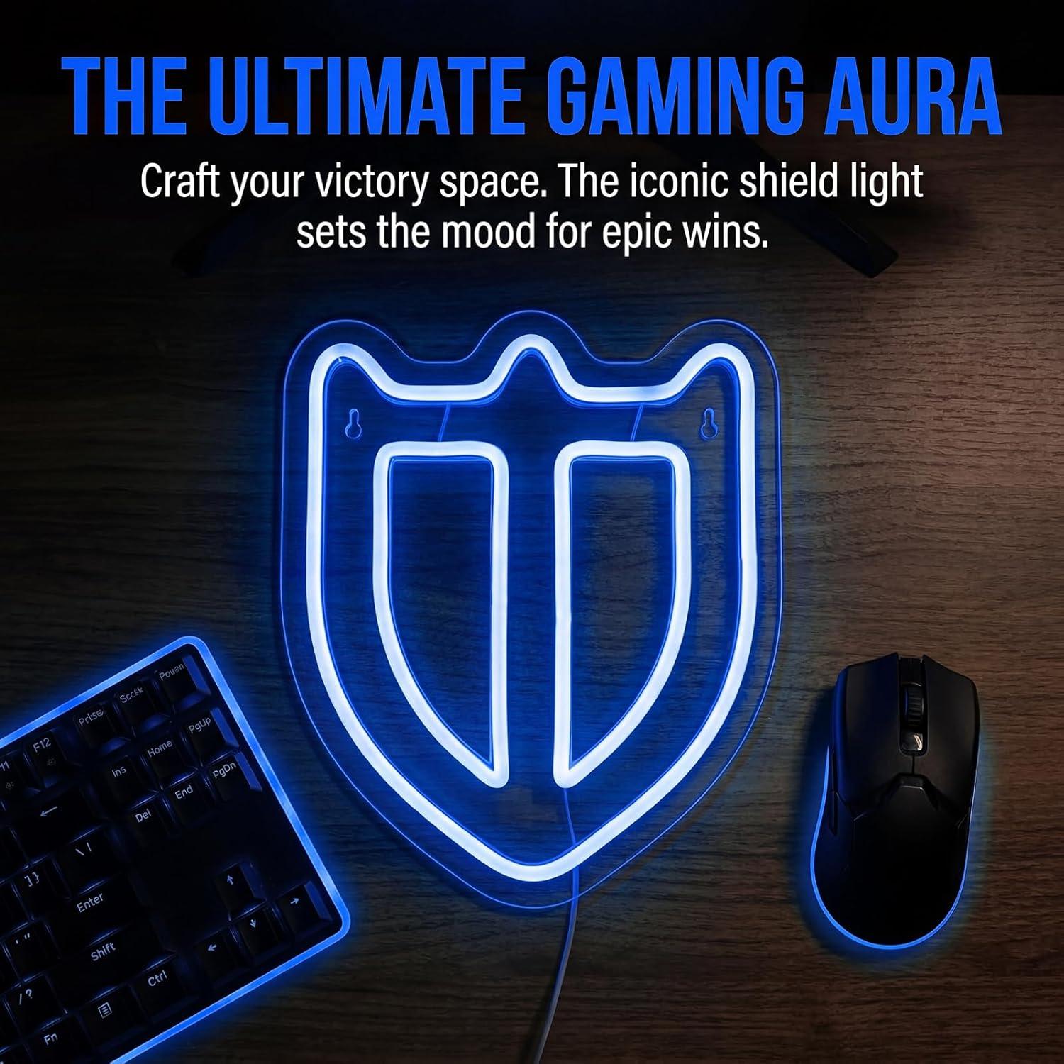 ゲーミング学者ネオンサイン USB電源 LED調光可能ネオン - Neon Sign Party のレビューと価格