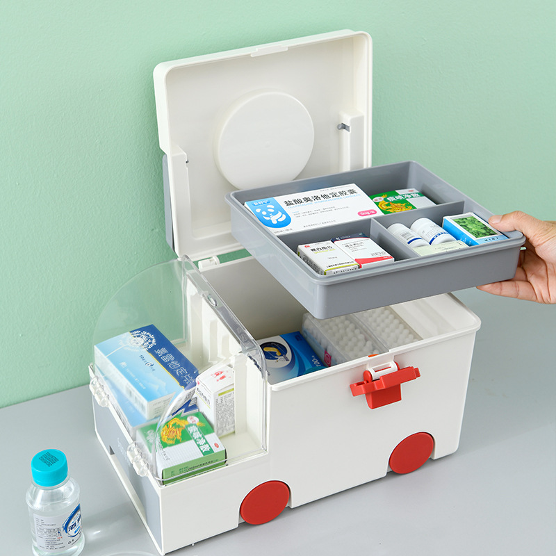新しいプラスチック製救急医療ボックス、家族向けポータブル大型 - Napkin Folding Set のレビューと価格