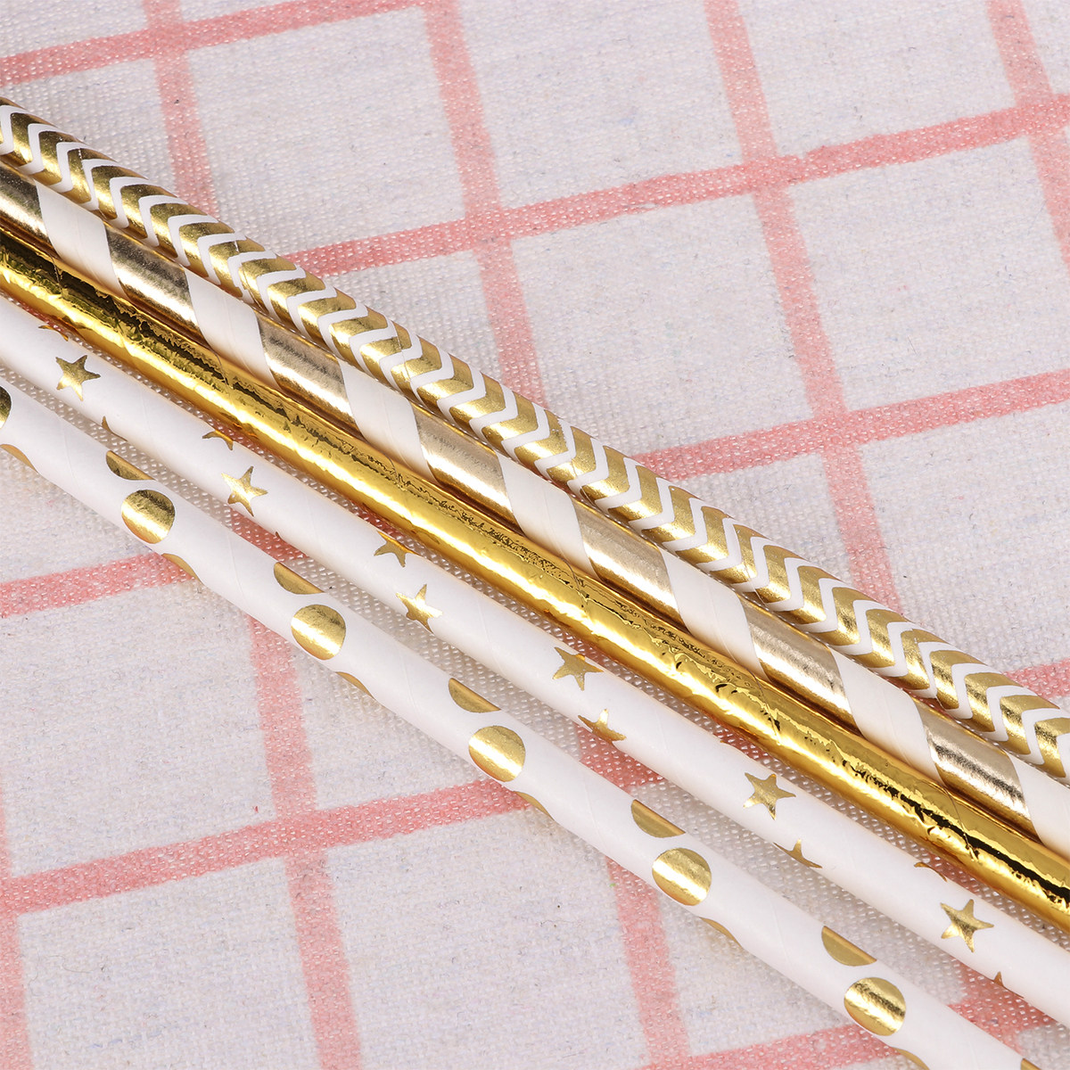 50本入り ハート型ペーパーストロー 生分解性 使い捨て グ - Paper Straw Color のレビューと価格