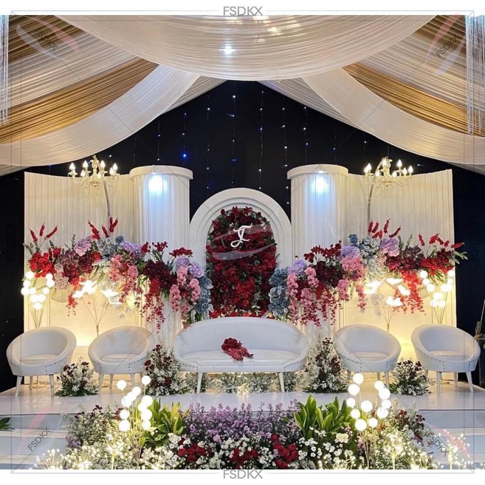 結婚式の装飾用品 PVCアーチ型背景スタンド カスタムウェデ - Event Party Supply Rental のレビューと価格