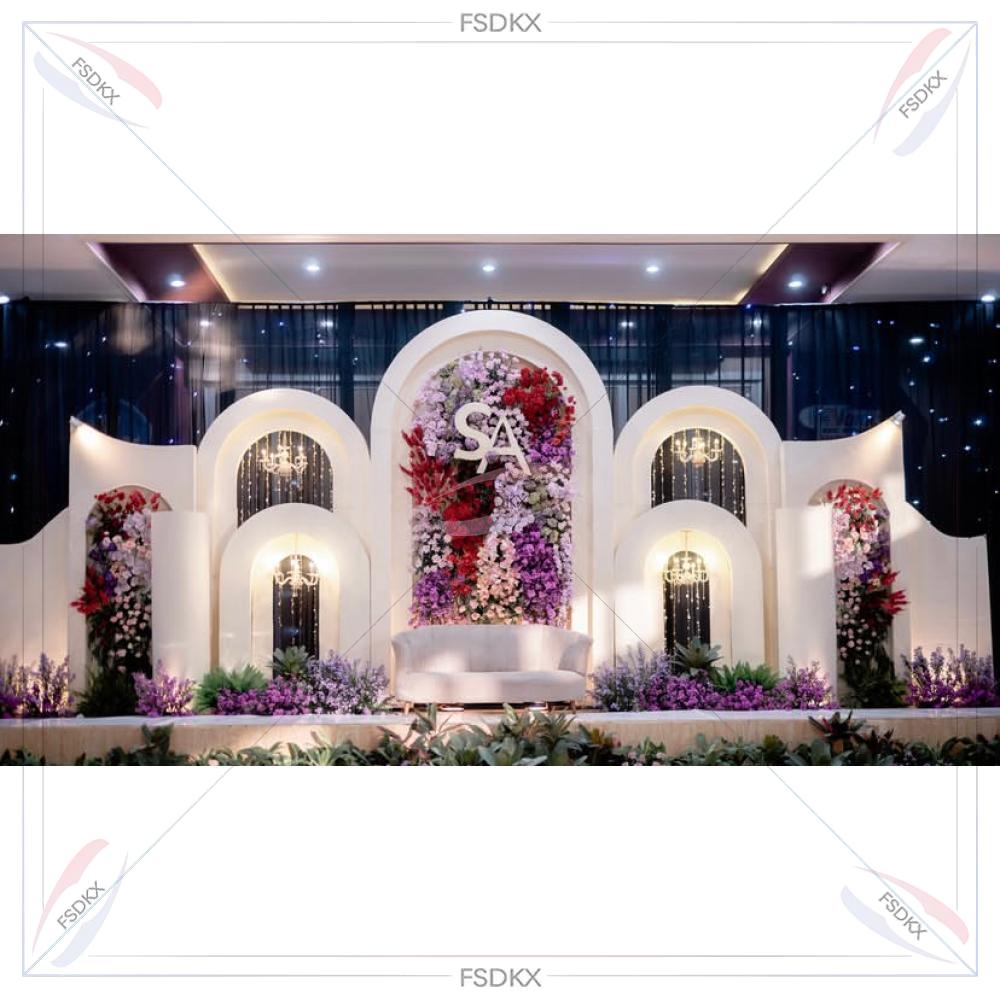 結婚式の装飾用品 PVCアーチ型背景スタンド カスタムウェデ - Event Party Supply Rental のレビューと価格