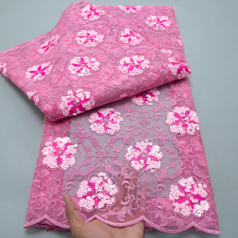 2026年フランス刺繍メッシュレース生地高品質5ヤード高級ア - Glitter Tablecloth のレビューと価格