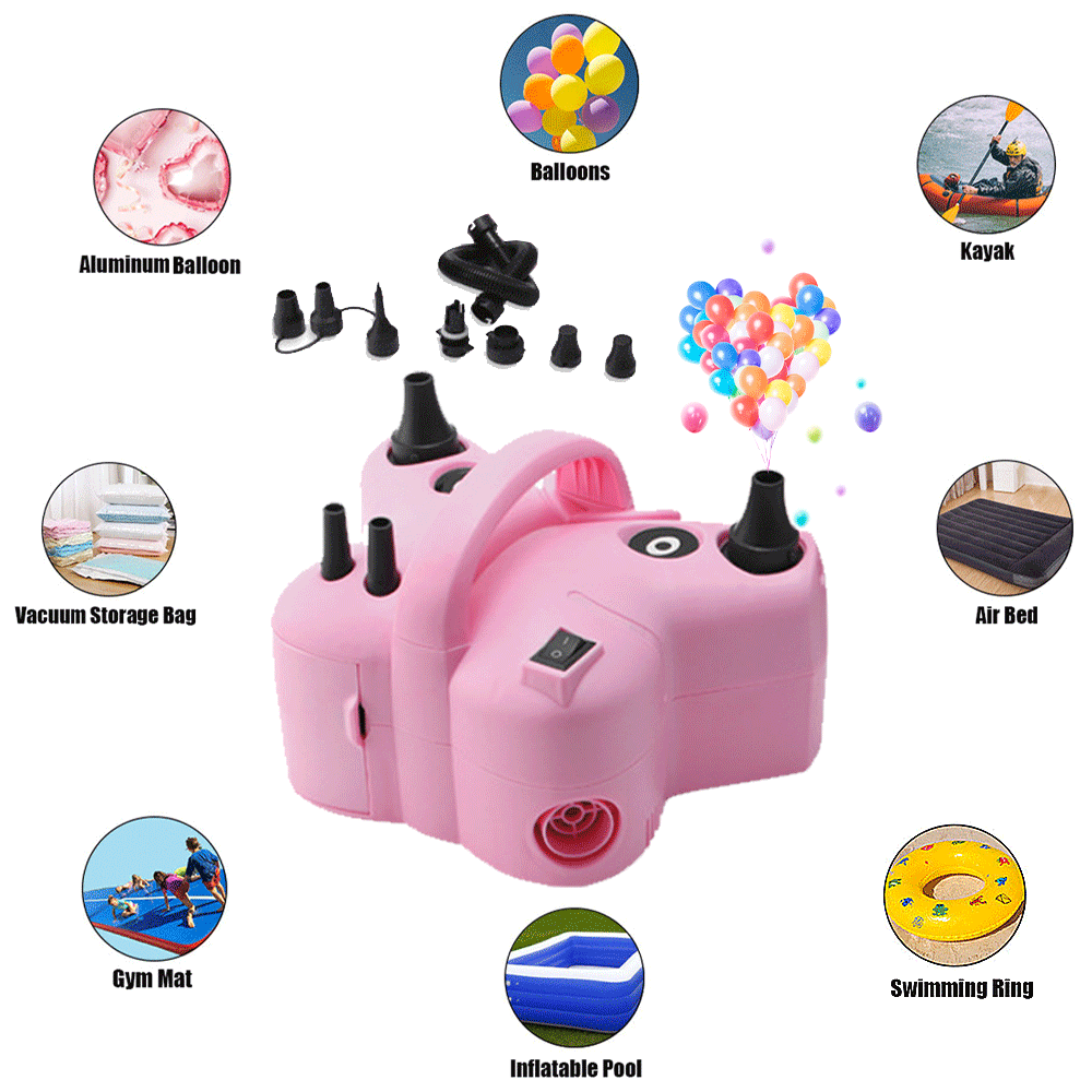 高電圧ダブルホールACポータブル電動バルーンポンプ USプラ - Balloon Pump Hand のレビューと価格