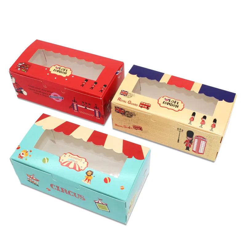 20 個紙箱窓結婚式子供の誕生日ケーキクラフトギフト紙包装箱 - Party Event Supplier のレビューと価格