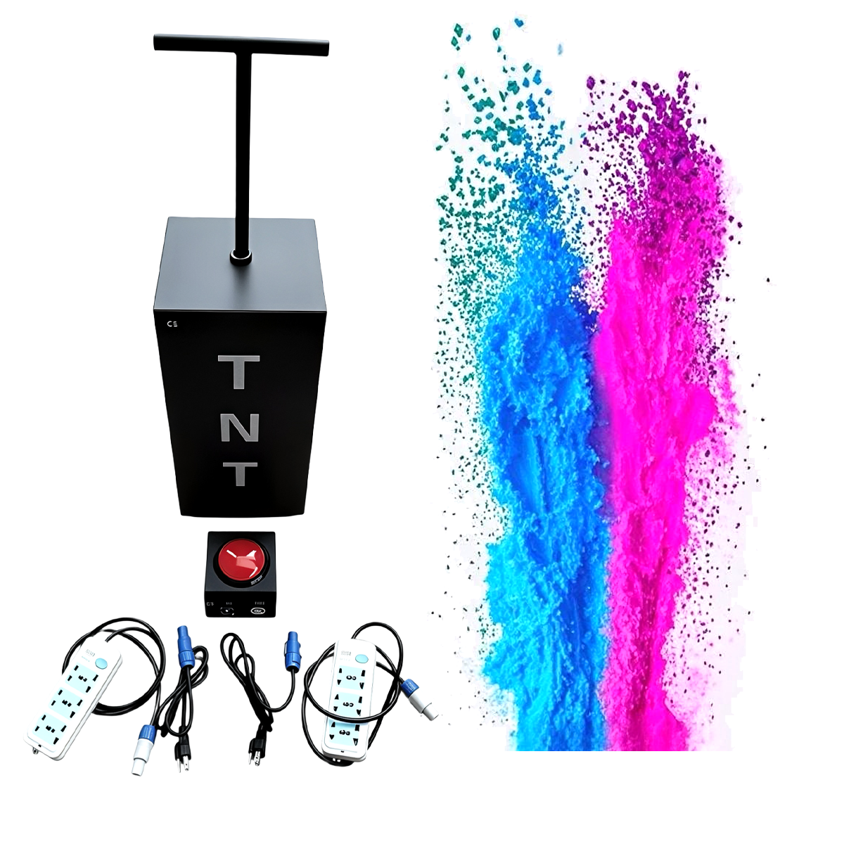 卸売在庫 ワンクリックスタート TNT ジェンダーリビールマ - Confetti Cannon Tube のレビューと価格