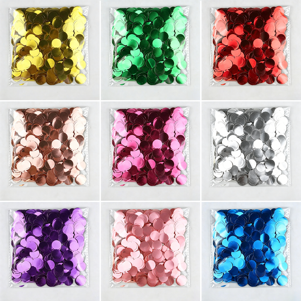 1.5cm丸型アルミホイル紙吹雪バルーンフィラー、透明バルー - Confetti Cannon Tube のレビューと価格