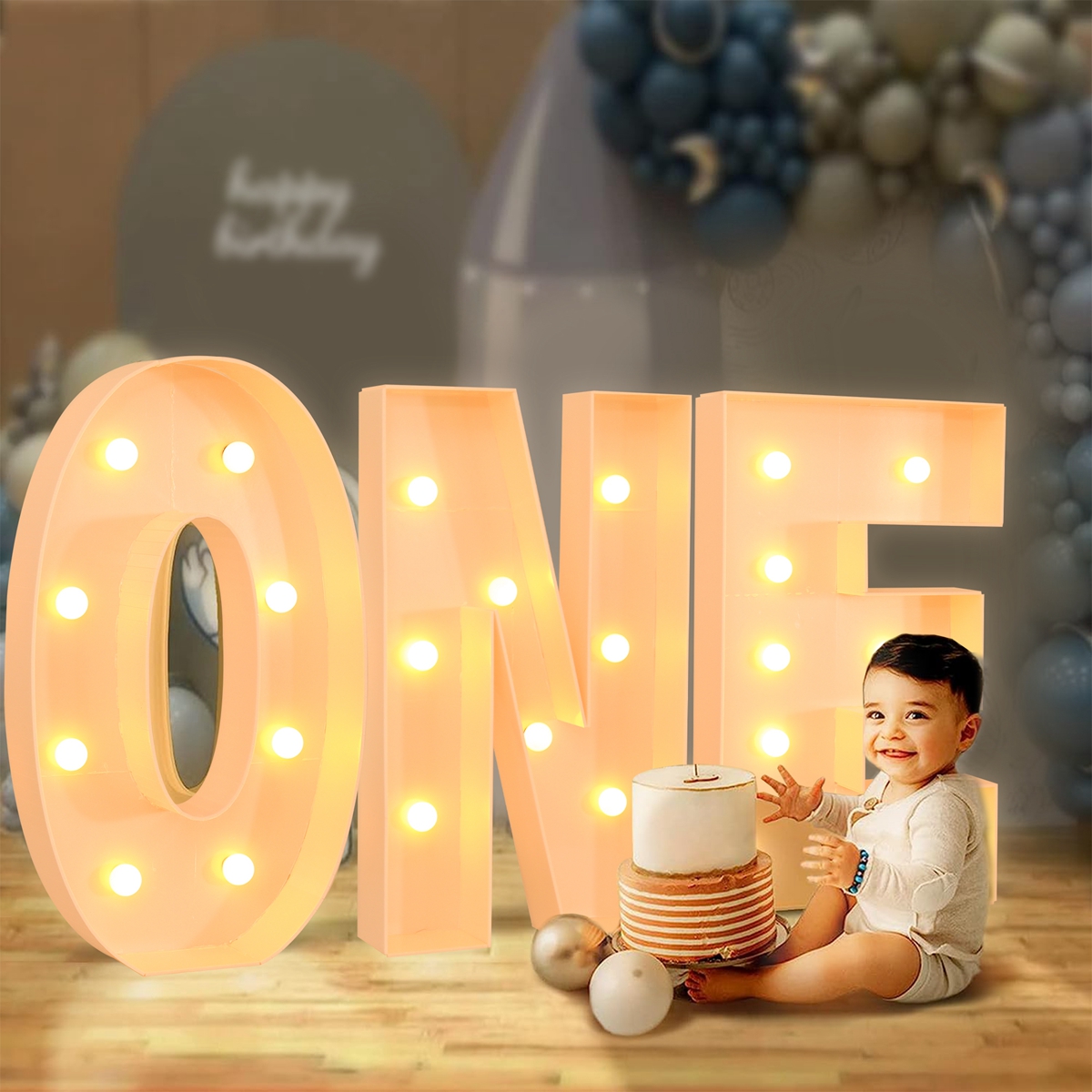 91.5 センチメートル巨大な文字 Led ライトフレームボ - Led Balloon Light のレビューと価格