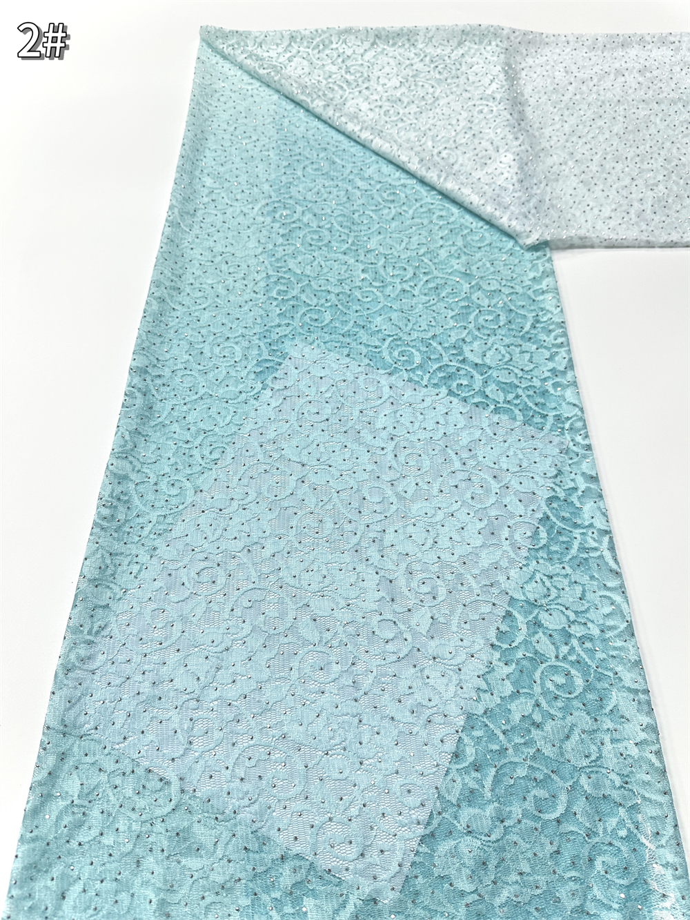 ナイジェリアビーズ刺繍レース高品質フレンチネットスパンコール - Glitter Tablecloth のレビューと価格