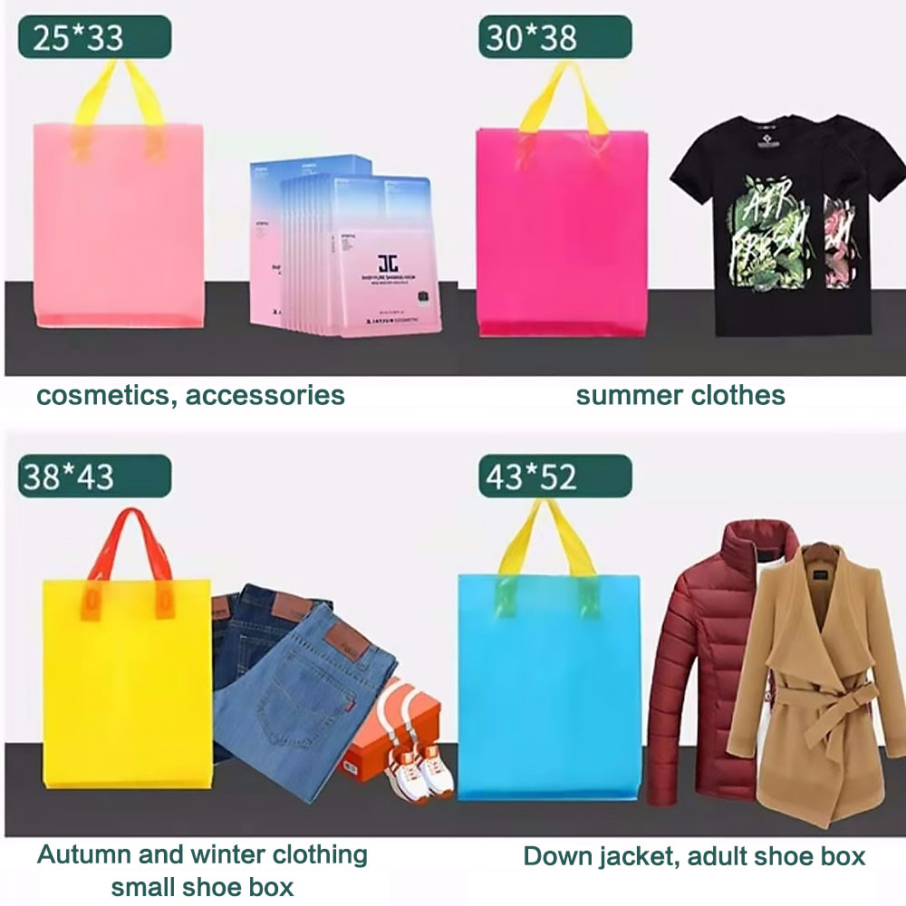 ハンドル付きのカラフルなショッピングバッグ,ロゴが印刷された - Event Party Shop のレビューと価格