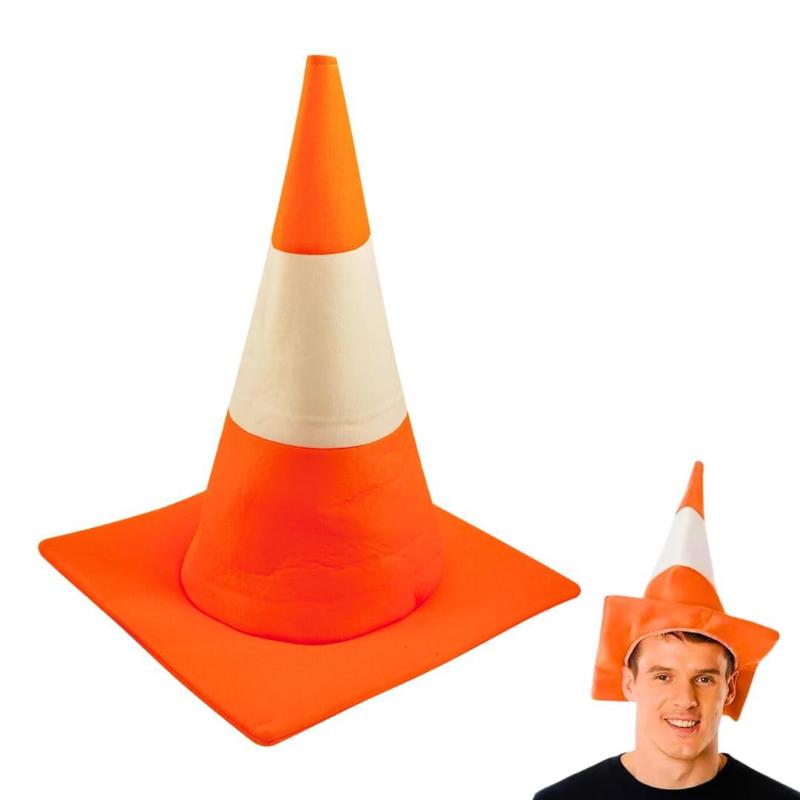 1 個のトラフィックコーンハットハロウィンコスチュームアクセ - Party Hat Cone のレビューと価格