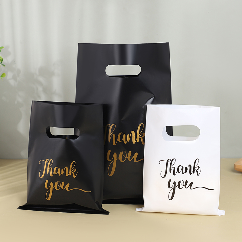 30 個ありがとうプラスチックハンドバッグ再利用可能なショッ - Event Party Shop のレビューと価格