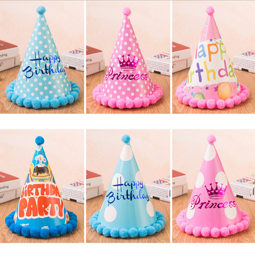 12 個の誕生日パーティーハット カラフルな水玉模様のハート - Party Hat Cone のレビューと価格