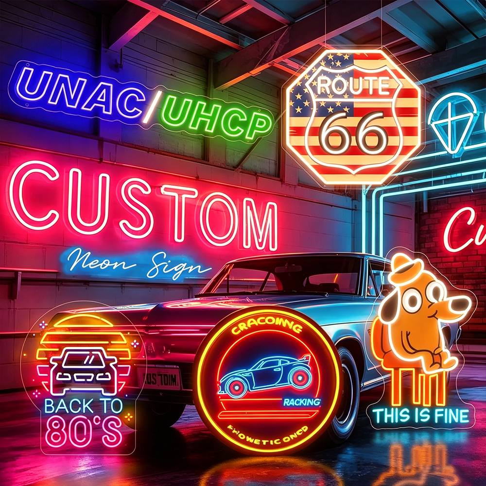 カスタムネオンサイン アクリルLEDネオン パーソナライズサ - Neon Sign Party のレビューと価格
