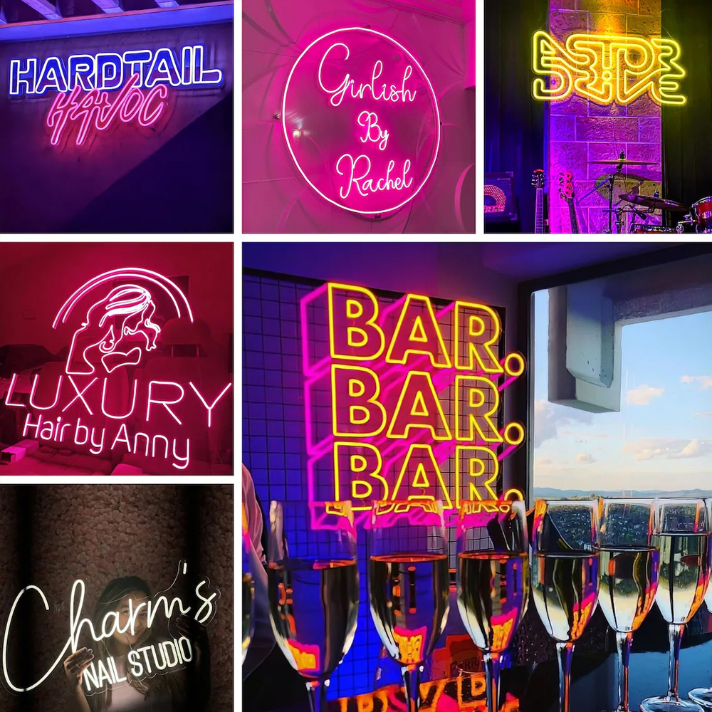 カスタムネオンサイン アクリルLEDネオン パーソナライズサ - Neon Sign Party のレビューと価格
