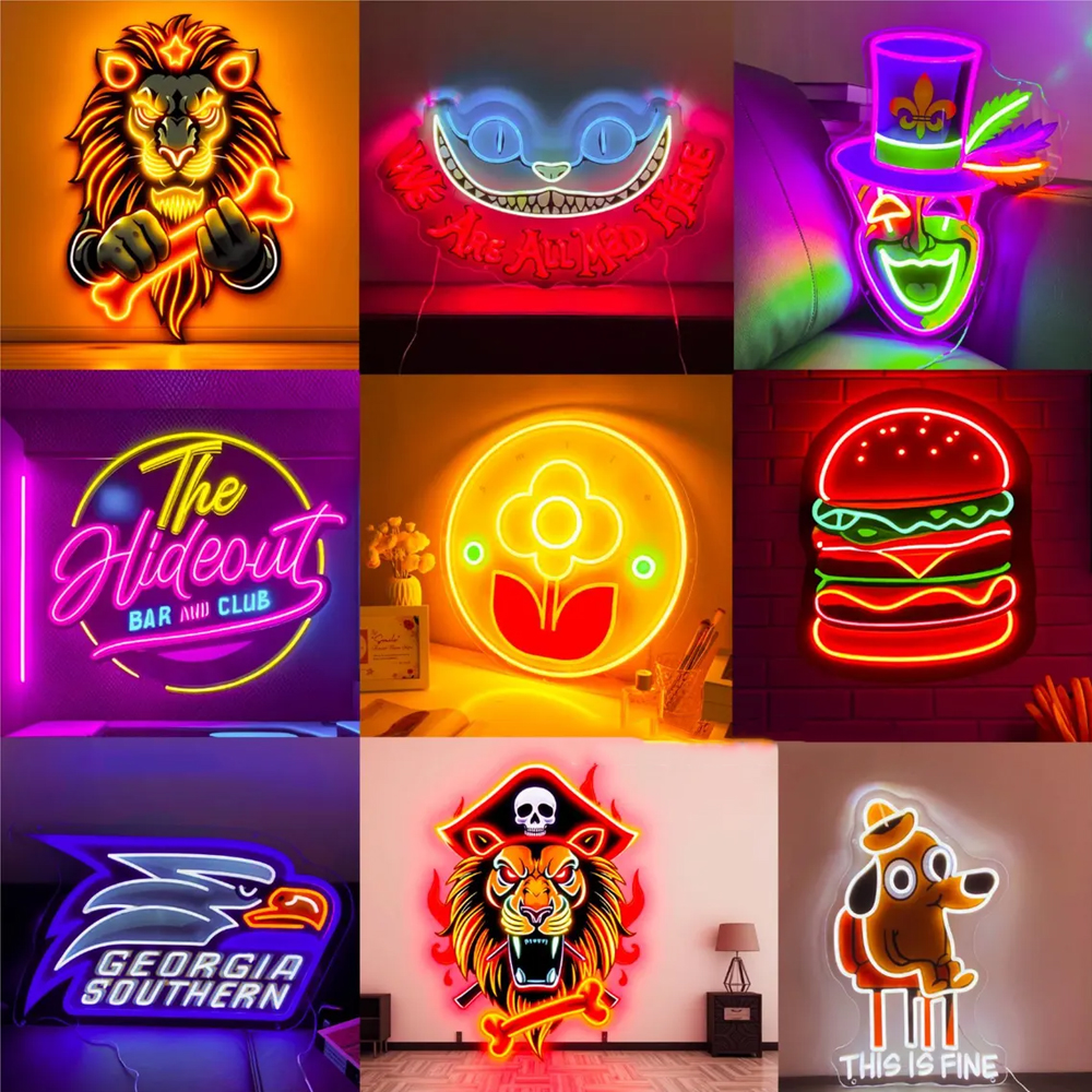 カスタムネオンサイン アクリルLEDネオン パーソナライズサ - Neon Sign Party のレビューと価格
