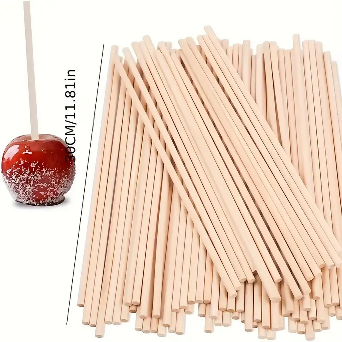 DIY-竹の箸,天然色,綿のキャンディースティック,小さな旗 - Cotton Candy Cone のレビューと価格