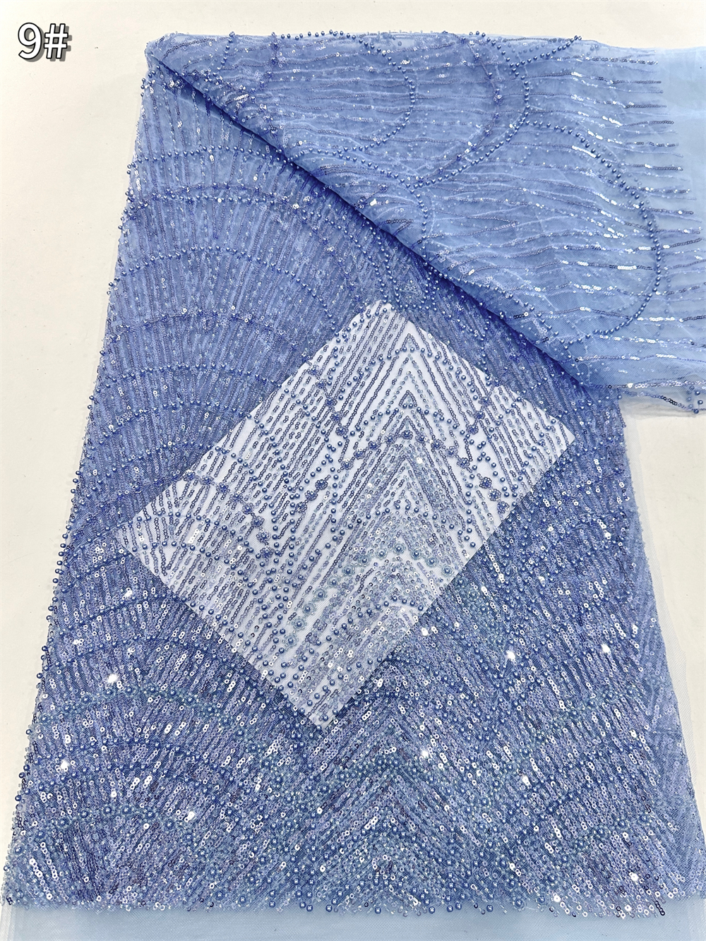 アフリカ産フランス製スパンコールレース生地2025高品質チュ - Glitter Tablecloth のレビューと価格