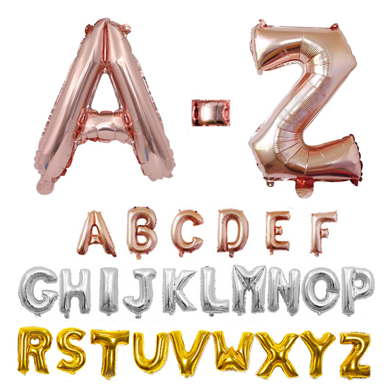 16 32 40 インチホイルレターバルーン A-Z 空気ヘ - Event Z のレビューと価格