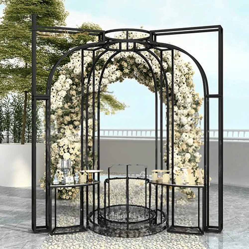 2022 ファッション結婚式サプライヤーサークルラウンド背景 - Party Event Supplier のレビューと価格