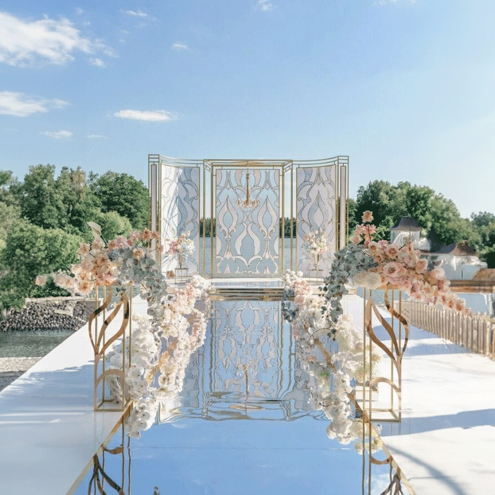 2022 ファッション結婚式サプライヤーサークルラウンド背景 - Party Event Supplier のレビューと価格