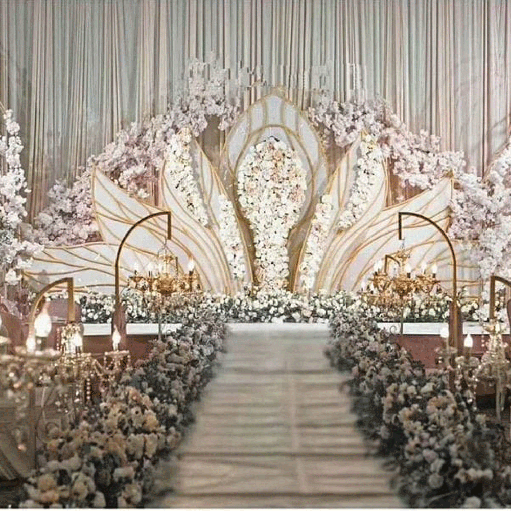 2022 ファッション結婚式サプライヤーサークルラウンド背景 - Party Event Supplier のレビューと価格