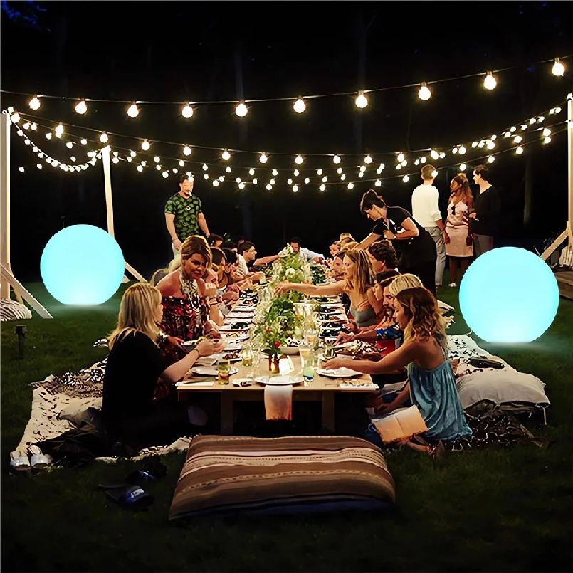 1pc 40 センチメートル太陽光発電フローティングボールラ - Led Balloon Light のレビューと価格