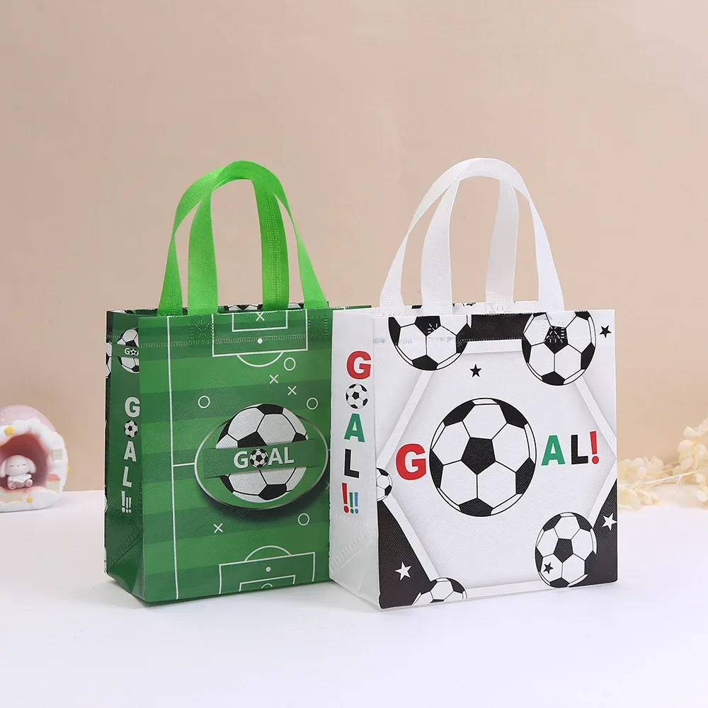 10 個スポーツサッカーテーマギフト包装袋サッカー不織布ショ - Event Party Shop のレビューと価格