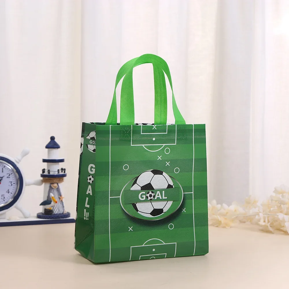 10 個スポーツサッカーテーマギフト包装袋サッカー不織布ショ - Event Party Shop のレビューと価格