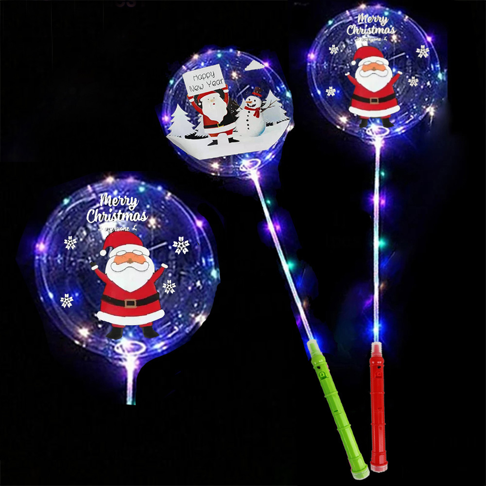 1-20パックのクリスマスLEDライトアップボボバルーンセッ - Led Balloon Light のレビューと価格