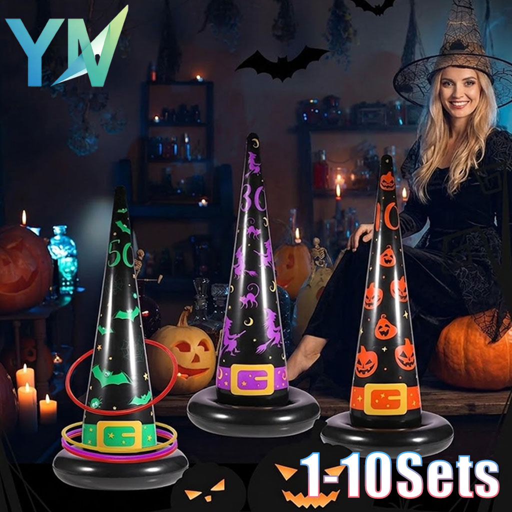 1-10セット ハロウィン インフレータブルトスリングセット - Party Hat Cone のレビューと価格