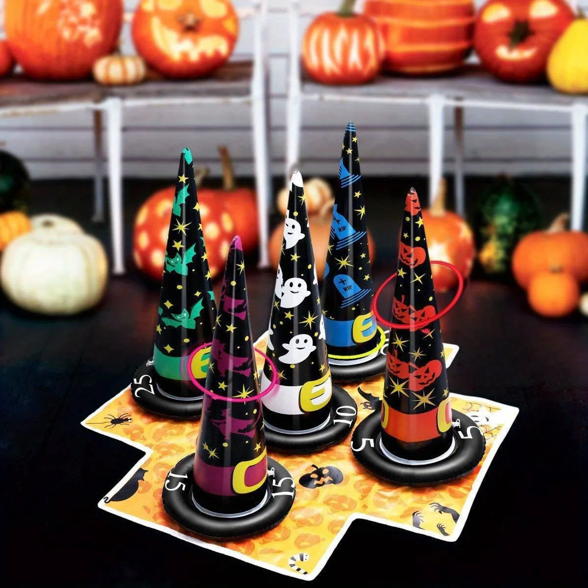 1-10セット ハロウィン インフレータブルトスリングセット - Party Hat Cone のレビューと価格
